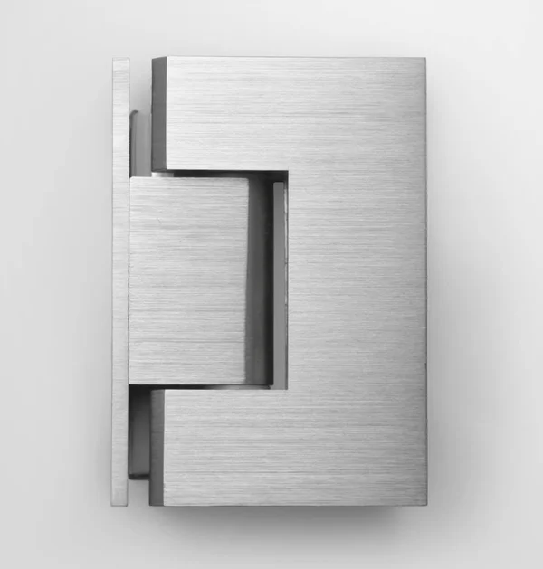 Glass Warehouse 78-in x 42.25-in Frameless Shower Door Wall Hinge Brushed Nickel - GW-WH-42-25-BN