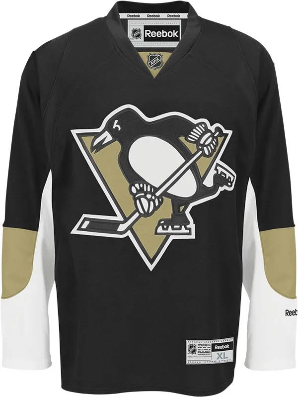 Reebok Pittsburgh Penguins Premier Home Team Jersey (Black)