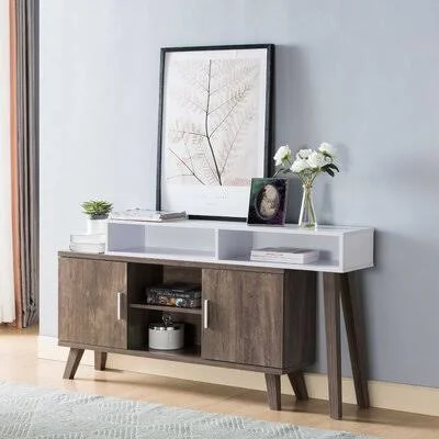 Modern Comteparory Elegant Classy Home Office Utility Hallway Sofa Console Table George Oliver