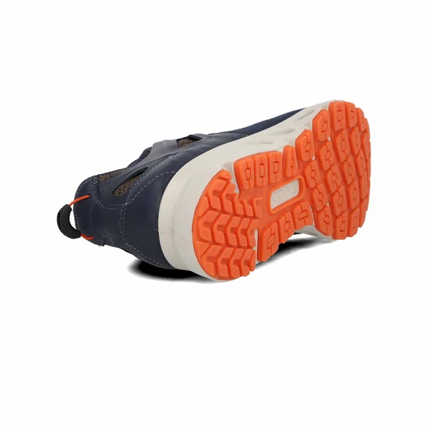 Ecco Sport Multi-vent Air Gore-Tex (Marine/Dark Clay/Pumpkin) Men's Shoes