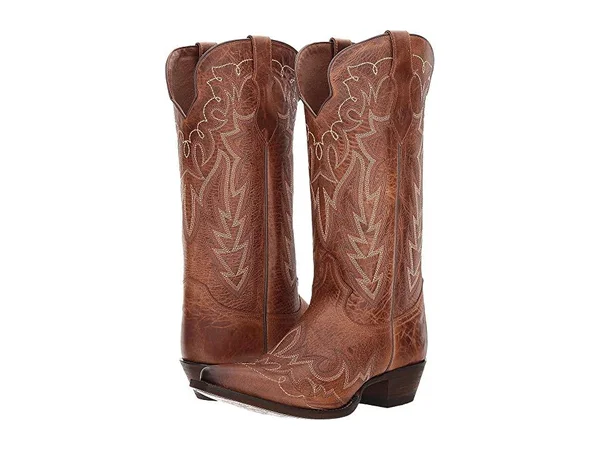 Justin Womens Chocolate Elina Boots L4348