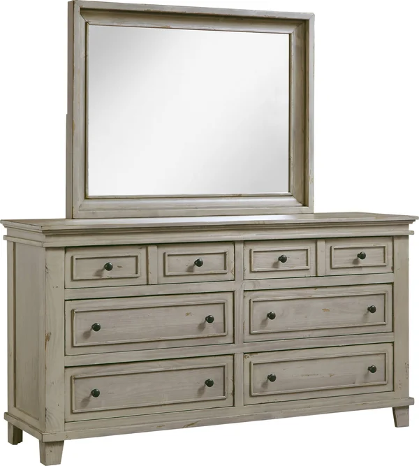 Drawer Dresser & Mirror - Progressive Furniture B677-23/50