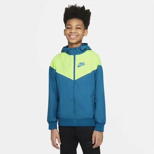 Boys& Nike Sportswear Windrunner Full Zip Jacket