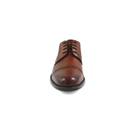 Florsheim Cognac Center Cap Leather Derby Shoes