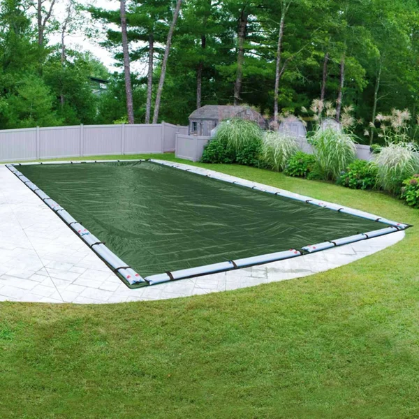 Robelle 413050R-ROB Premium-Mesh Winter In-Ground Pool Cover - 30 x 50-ft, 06 - XL Green