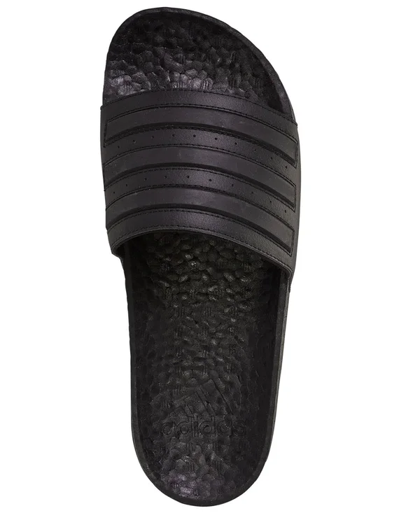 Adidas Men's Adilette Boost Slides - Black