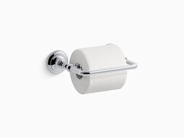 KOHLER K-72573-BN Artifacts Pivoting Toilet Tissue Holder - Vibrant Brushed Nickel