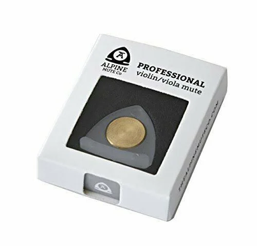 Professional Model Menuhin Shield Type Violin Viola Mute (White)