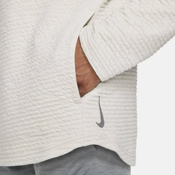 Nike Yoga Nomad Men's Pullover Hoodie in White - Size: 2XL, CZ2219-072
