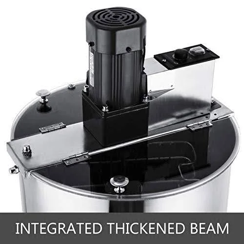BestEquip Electric Honey Extractor 3 Frame Bee Extractor Stainless Steel Honey Spinner with Stand Beekeeping Equipment