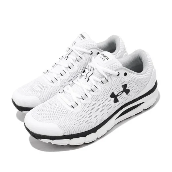 Under Armour Men's Charged Intake 4 Running Shoes - White, 10.5