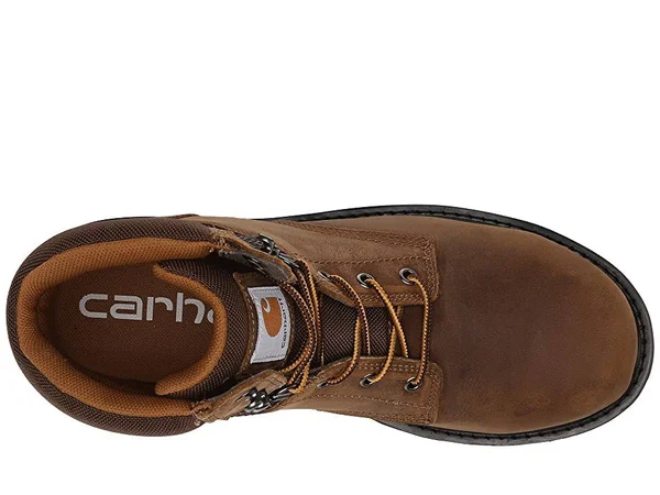 Carhartt CMW6274 6x22 Steel Toe Work Boot 13 Men's Brown