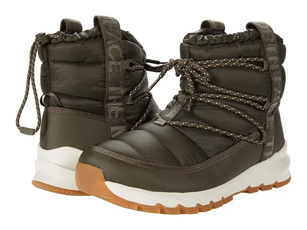The North Face Thermoball Lace Up 6 Women's Taupe Green