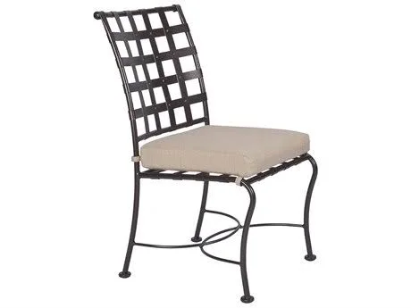 OW Lee Classico Wrought Iron Dining Side Chair