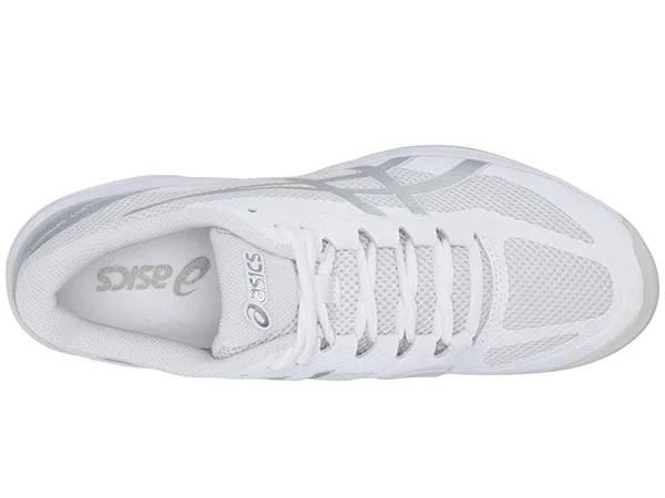Asics Court Speed FF (White/Pure Silver) Men's Tennis Shoes