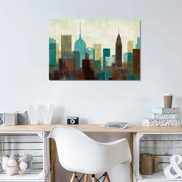 Michael Mullan Canvas Wall Decor Prints - Summer in The City I
