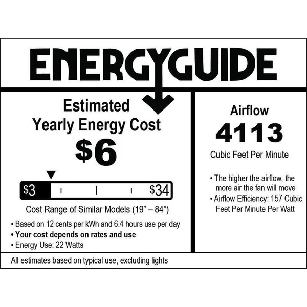 Modern Fan Company - IND-GV-50-MP-NL-RC Industry 50x22 Ceiling