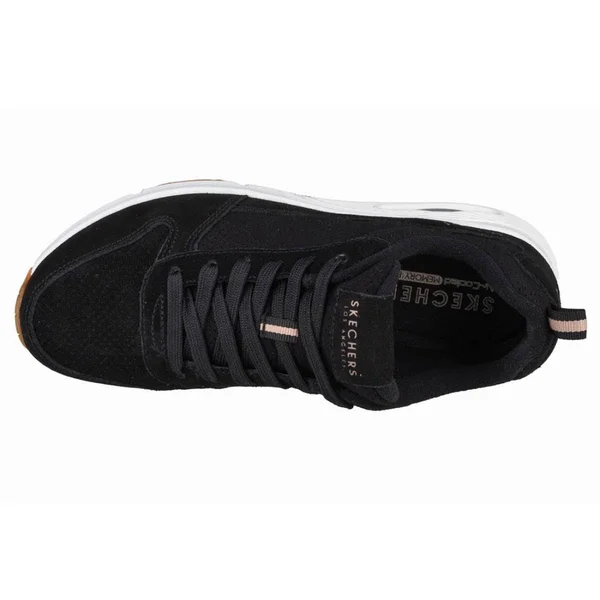Skechers Women's Uno - Two for The Show Sneakers Black 8.0