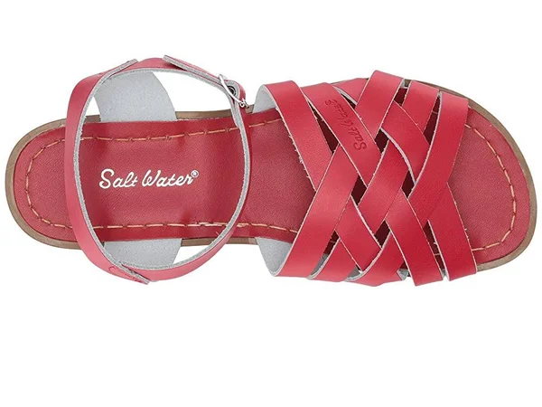 Salt Water Sandal by Hoy Shoes Retro (Big Kid/Adult) Red - Women's, Size: 4 Big Kid