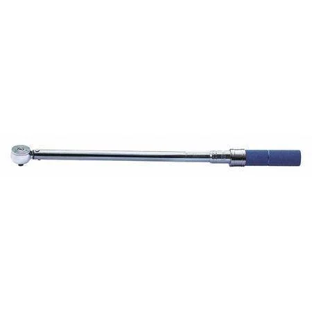 Westward Micrometer Torque Wrench - 1/2&, 24-1/2& 6PAJ1