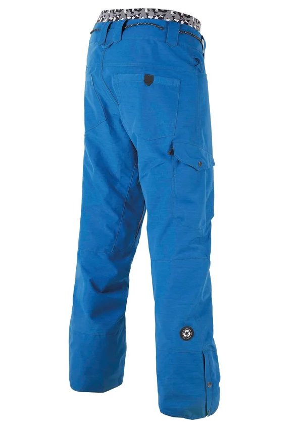Picture Under Pants Blue, Mens Full-length Trousers, Size - Color Blue