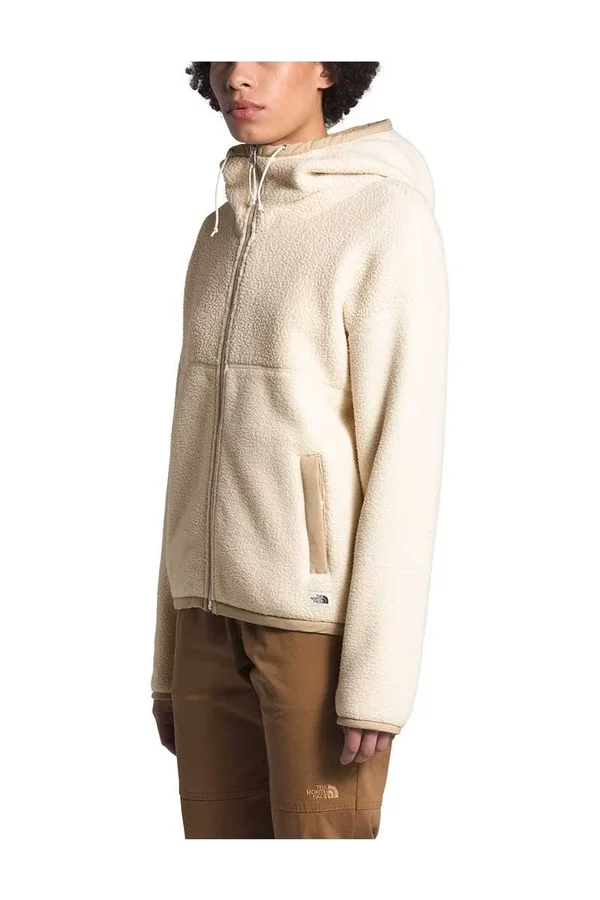 The North Face Women's Cragmont Fleece Full Zip Hoodie, Sand, Size: Small