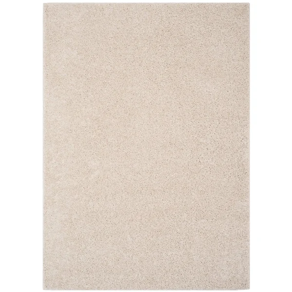 Safavieh New York Shag Ivory 6 ft. 7 in. x 6 ft. 7 in. Square Area Rug