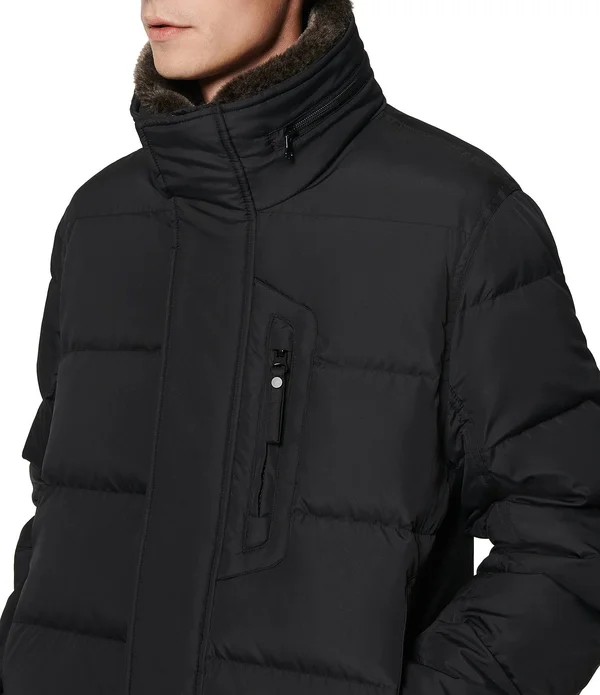 Marc New York Horizon Faux-Fur Down Hooded Jacket - 2XL