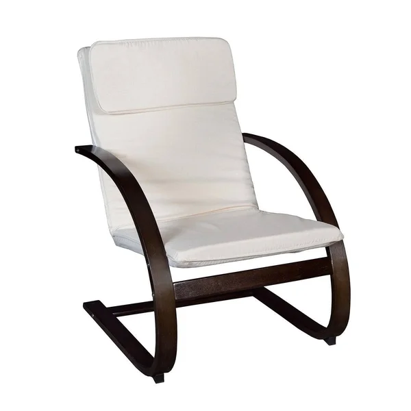 Mia Bentwood Chair - Natural/ Red