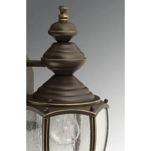 Progress Lighting P5986-09 Roman Coach Outdoor Wall Light - Brushed Nickel
