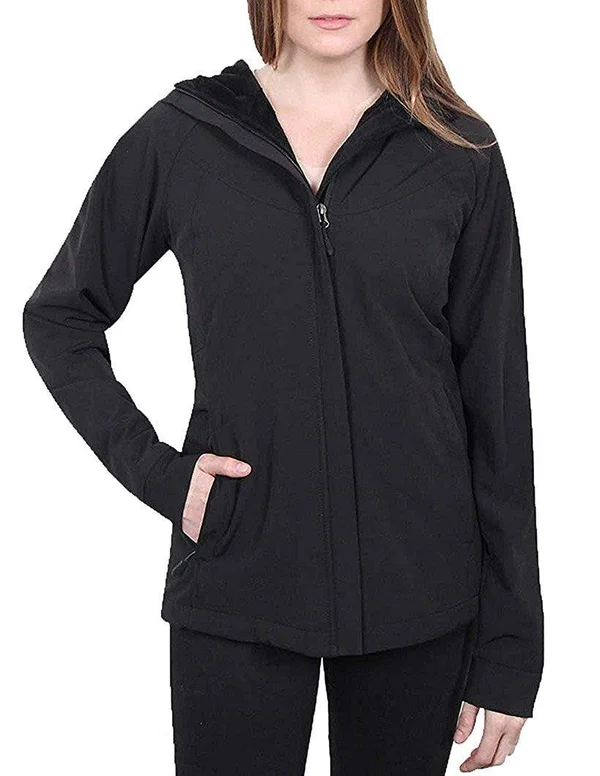 Kirkland Signature Ladies& Water-Repellent Wind Resistant Softshell Jacket