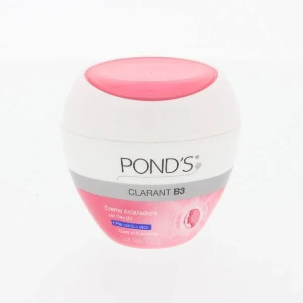 Ponds B3 Aclarant Dry Skin 100 Gr - Aclarante Piel Seca (Pack of 24)