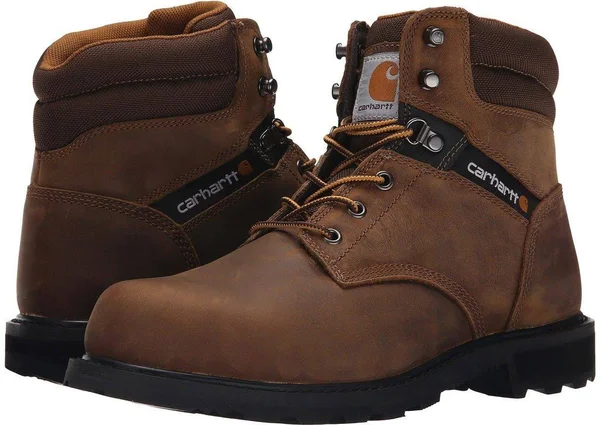 Carhartt CMW6274 6x22 Steel Toe Work Boot 12 Men's Brown