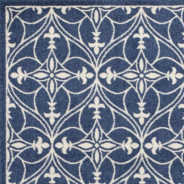 Domani Lesedi Traditional Mosaic Area Rug - 6&7x22 x 9&6x22 - Grey