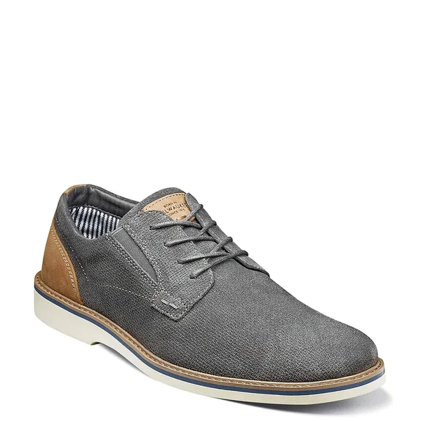 Nunn Bush Barklay Oxford - Men's, Grey, Size 14, Oxfords