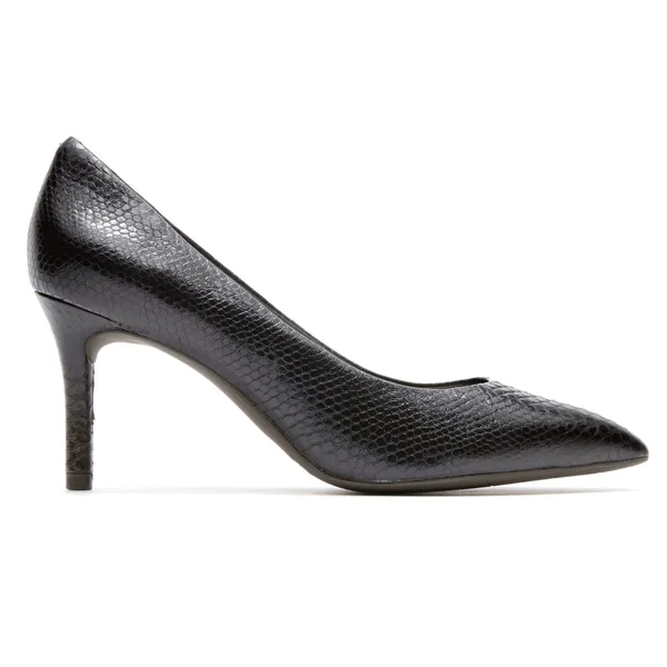 Rockport Women's Total Motion 75mm Pointed Toe Pump, Size: 8, Black