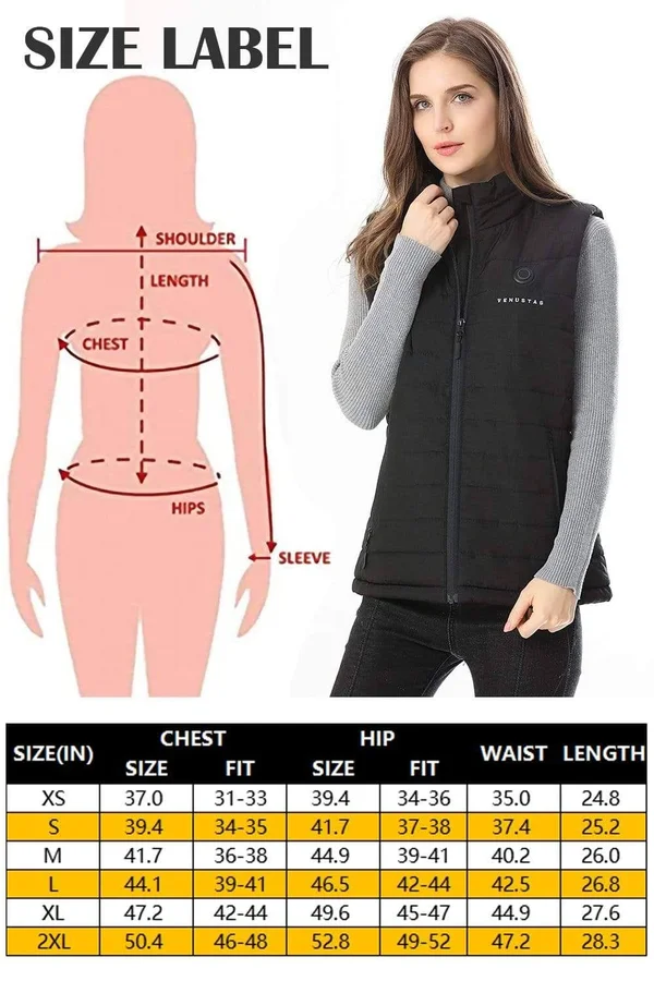 Women's Heated Vest 7.4V XL - Beige