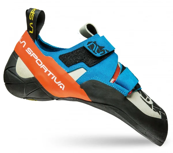 La Sportiva Otaki Blue-Grey - Men Climbing Shoes (Size EU 32 - Color Blue - Flame)