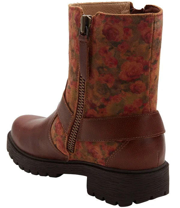 Alegria Charlette Boot - Cognac & Roses