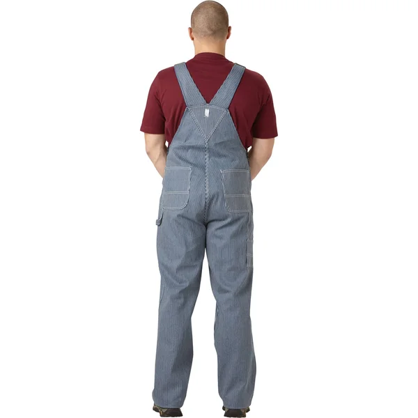 Key Denim Bib Overall - Hickory Stripe