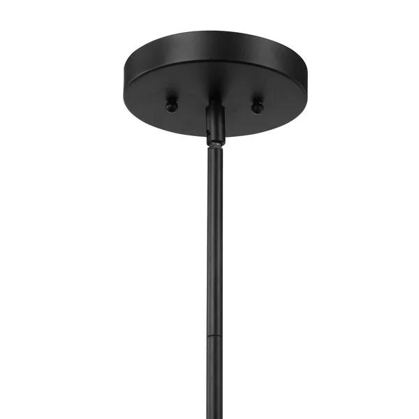 14x22 Matte Black and White Contemporary Hanging Pendant Ceiling Light Fixture 34178312