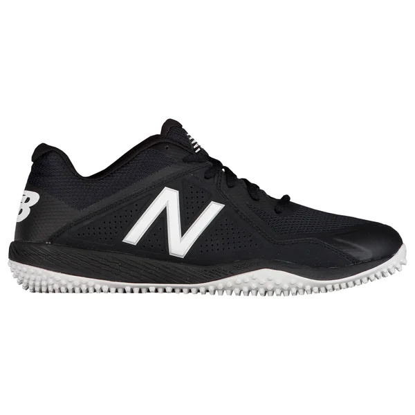 New Balance T4040v4 Turf Synthetic Mesh Shoes - Black - Men's, Size: 5