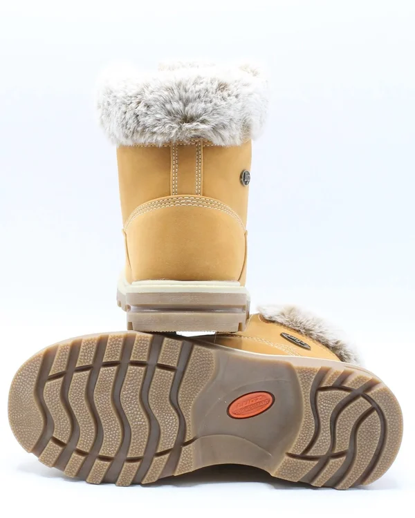 Lugz Empire Hi Fur Tan