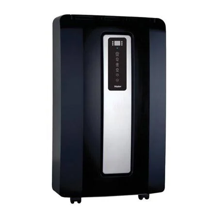 Haier 14, 000 BTU Portable Air Conditioner Dehumidifier Fan 14K AC Hpf14xcm-b Refurbished, Black