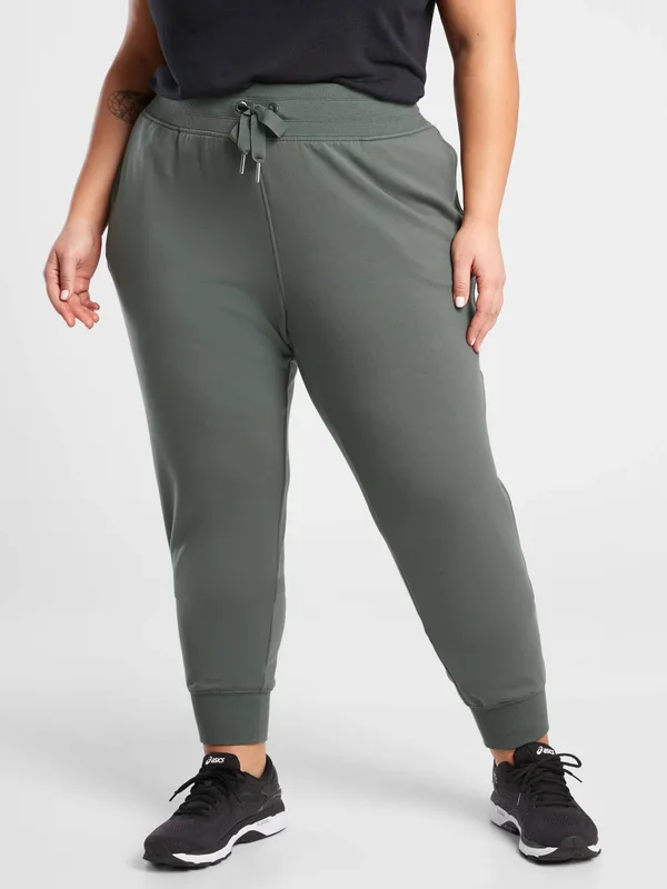 Athleta Women's Balance Jogger Bali Green Plus Size 3X