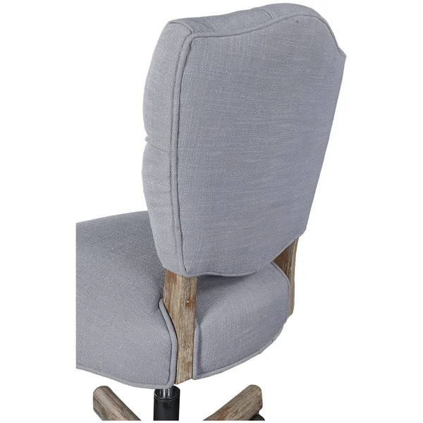 Linon Kelsey Office Chair, Gray