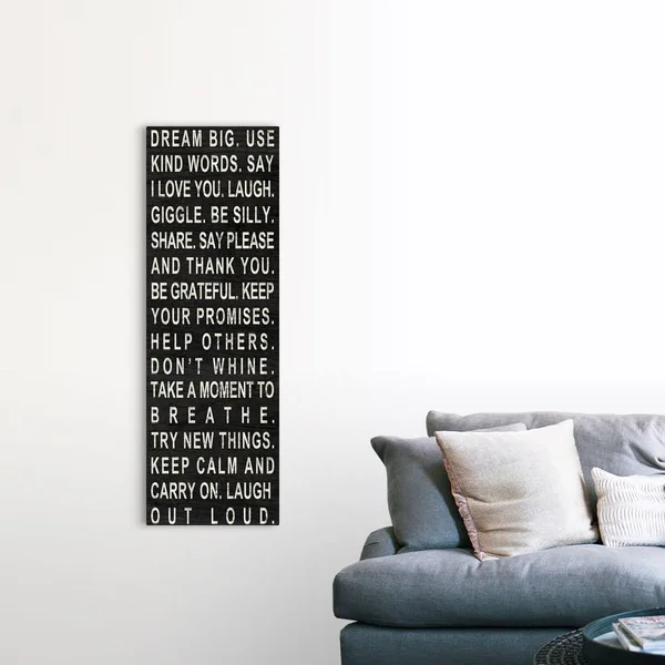 Dream Big - Canvas Wall Art, 20x60, Great Big Canvas