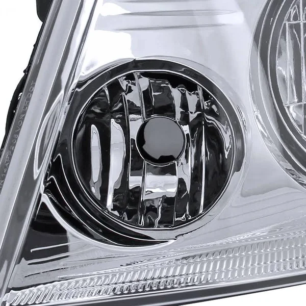 Ford F150 Spec-D Chrome Crystal Headlights