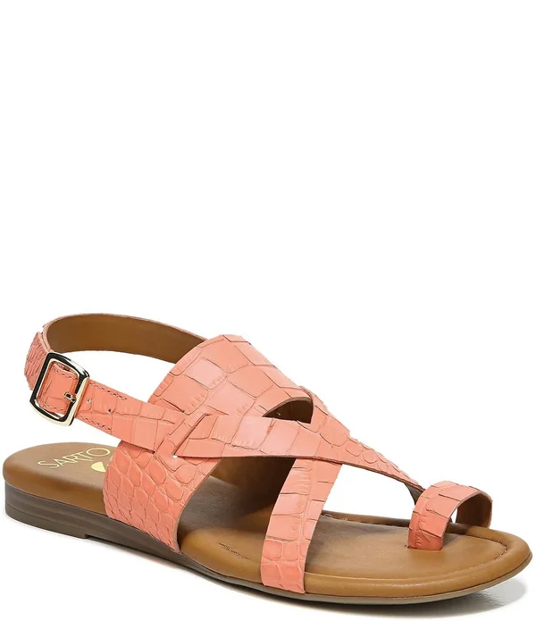 Franco Sarto GIA by Sarto Women's Sandals Vivid Coral : 6 M