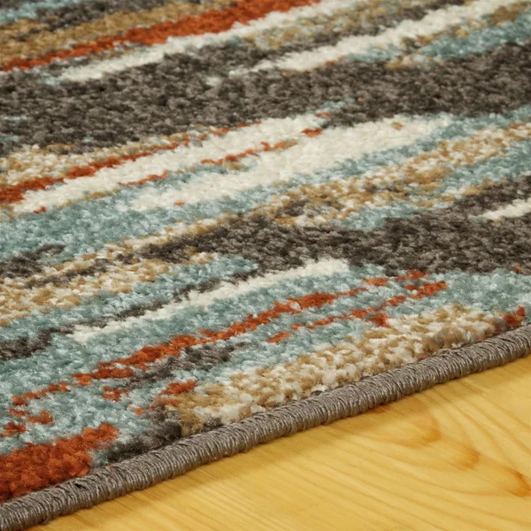Superior Solitaire Area Rug - 8' x 10', Multicolor